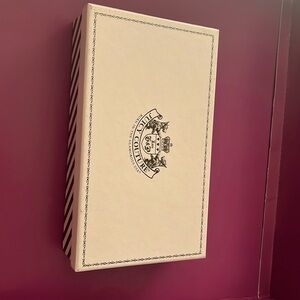 Juicy Couture black long leather wallet